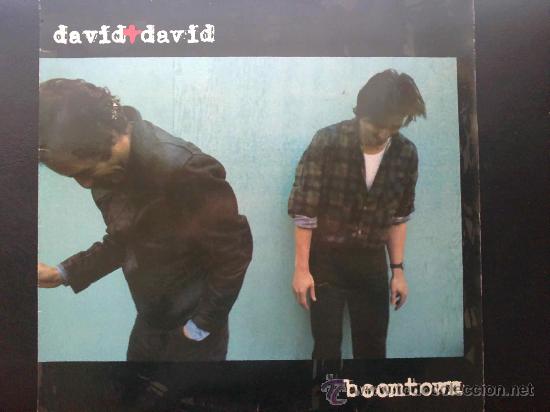 Discos de vinilo: DAVID + DAVID - BOOMTOWN - LP DE VINILO - Foto 1
