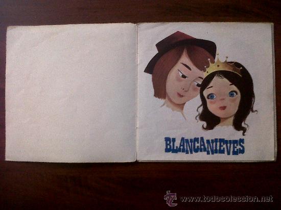 Discos de vinilo: DISCO SINGLE CUENTO INFANTIL-BLANCANIEVES-VERGARA-1965 - Foto 2