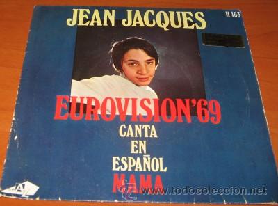 Discos de vinilo: SINGLE DE JEAN JACQUES, EUROVISION 69 - Foto 1