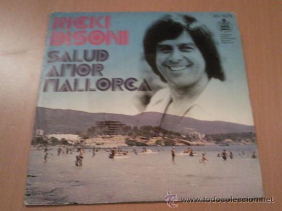 Disques de vinyle: ricki disoni salud amor mallorca single 1977