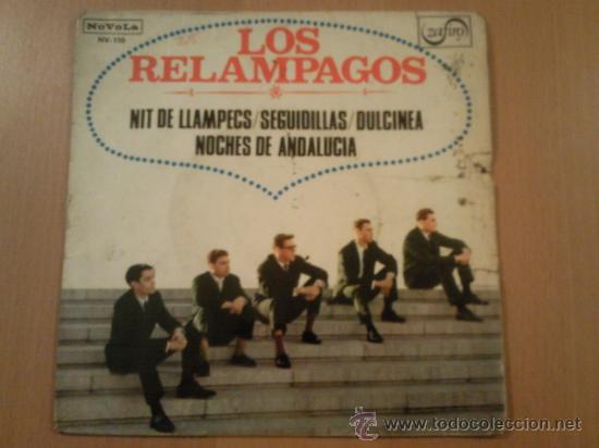 Discos de vinilo: LOS RELAMPAGOS NIT DE LLAMPECS EP ZAFIRO 1965 - Foto 1