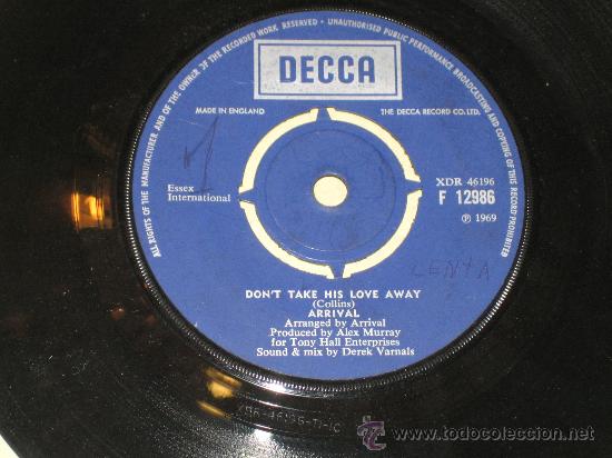 Discos de vinilo: ARRIVAL - ED UK 1969 - Foto 1