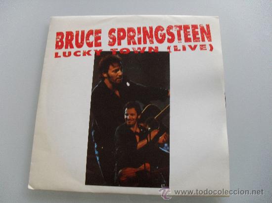 Discos de vinilo: BRUCE SPRINGSTEEN - LUCKY TOWN DISCO PROMOCIONAL - Foto 1