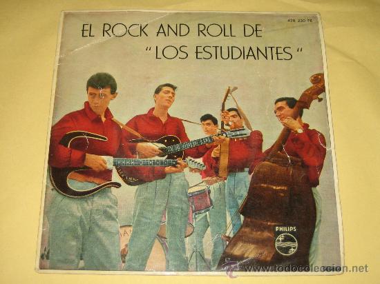 Discos de vinilo: LOS ESTUDIANTES - ROCK &acute;N ROLL - ORIGINAL - Foto 1