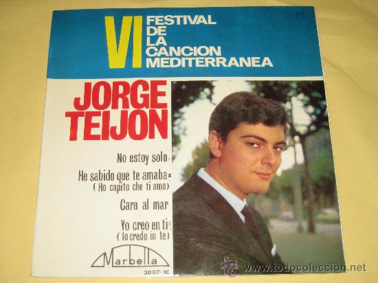 Discos de vinilo: JORGE TEIJON -  - 1964 - Foto 1
