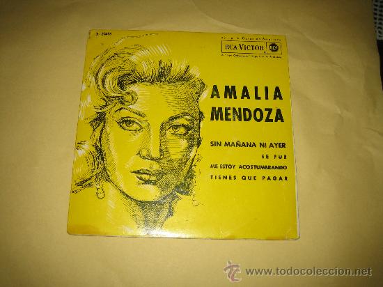 Discos de vinilo: AMALIA MENDOZA - 1962 - Foto 1