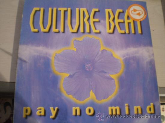 Discos de vinilo: Culture beat. Pay no mind. 12&rdquo; - Foto 1