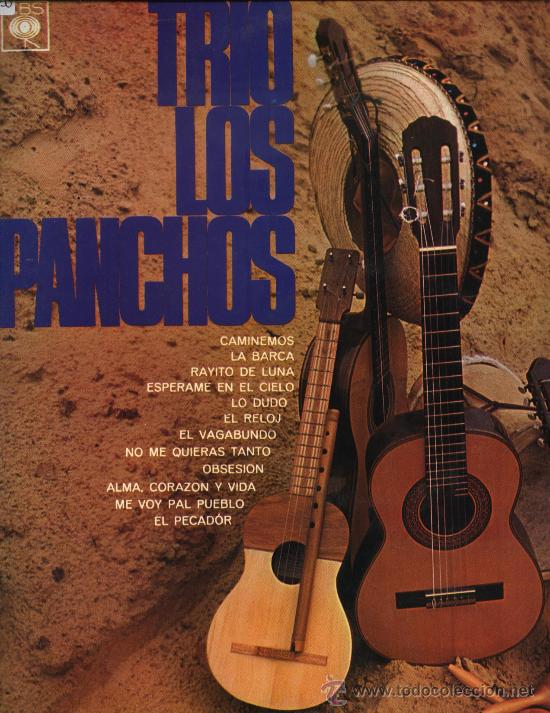 Discos de vinilo: Tr&iacute;o Los Panchos - Caminemos - Foto 1