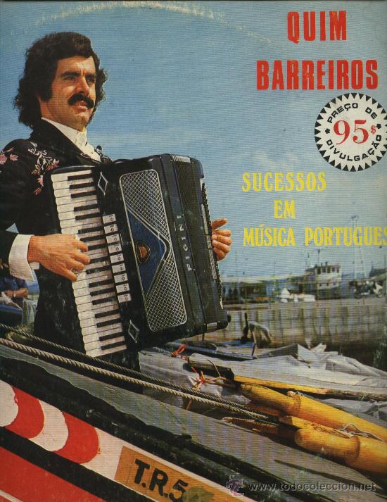 Vinyl records: Quim Barreiros - Sucessos Em M&uacute;sica portuguesa