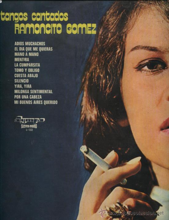 Discos de vinilo: Ramoncito Gomez - Tangos Cantados - Foto 1