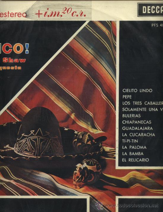 Discos de vinilo: Roland Shaw y Su Orquesta - Mexico! - Foto 1