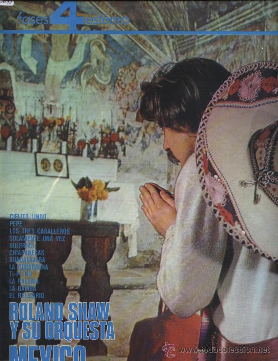 Discos de vinilo: Roland Shaw y Su Orquesta - Mexico! - Foto 1