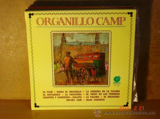 Discos de vinilo: Organillo Camp - Impacto EL.127 - 1976 - Foto 1