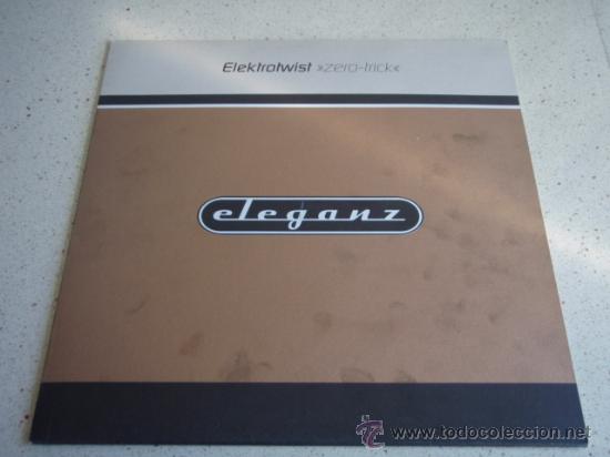Discos de vinilo: ELEKTROTWIST      ( ZERO - TRICK      4 VERSIONES )    MAXI33    2000     ELEGANZ - Foto 1