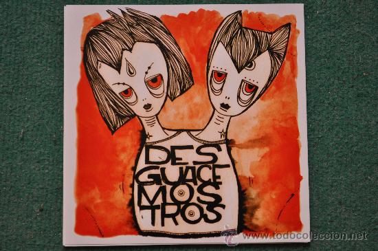 Discos de vinilo: MOSTROS - DESGUACE split  ( con ex CEREBROS EXPRIMIDOS ) - Foto 1