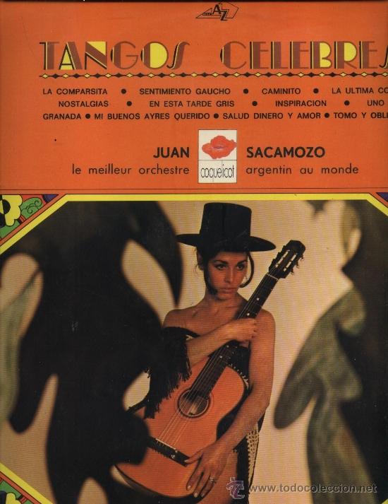 Dischi in vinile: Tangos Celebres - Juan Sacamozo et son Orchestre