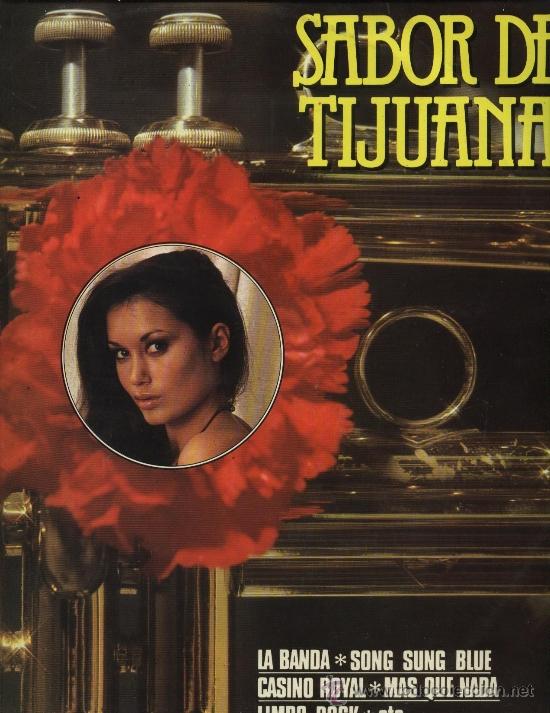 Dischi in vinile: Sabor de Tijuana - La Banda, Song sung blue, Casino Royal, Mas que nada, Limbo rock, etc...