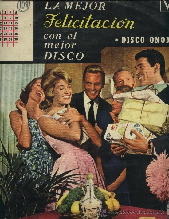 Dischi in vinile: La Mejor Felicitaci&oacute;n con el mejor disco - Disco Onom&aacute;stico (Varios)