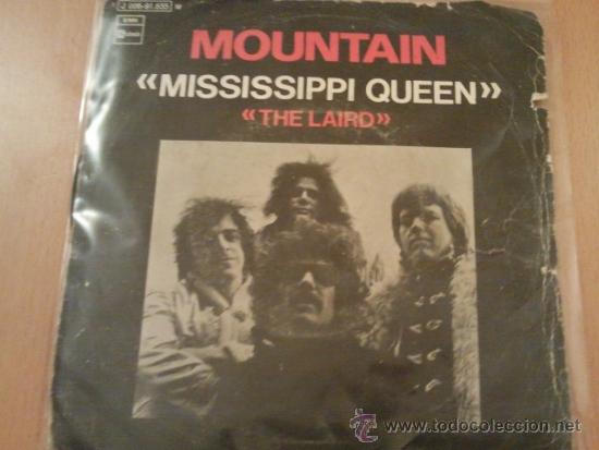 Discos de vinilo: MOUNTAIN MISSISSIPPI QUEEN SINGLE 1970 - Foto 1