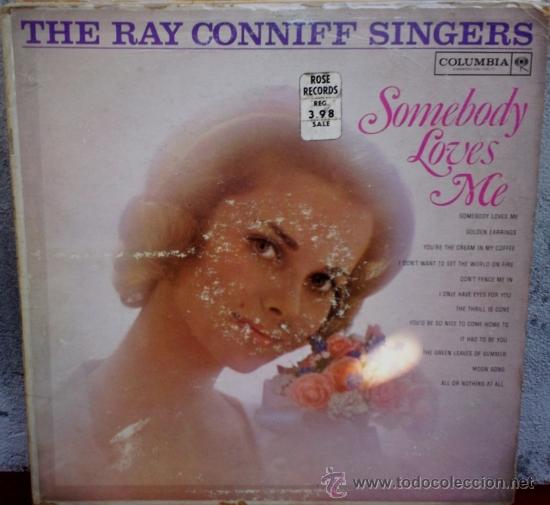 Discos de vinilo: LP estadounidense de Ray Conniff y su coro a&ntilde;o 1961 - Foto 1