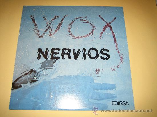 Discos de vinilo: WOX - NERVIOS - ED. ESPA&Ntilde;OLA 1982 - ROCK PROGRESIVO- EXPERIMENTAL - Foto 1
