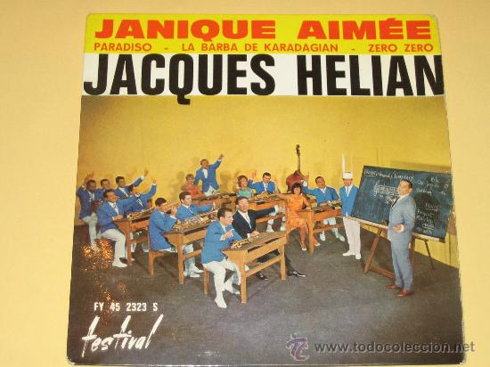 Discos de vinilo: JACQUES HELIAN - ED. FRANCESA - Foto 1