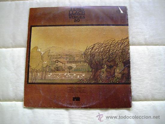 Discos de vinilo: LLUIS LLACH - VERGES 50 (LP) - Foto 2