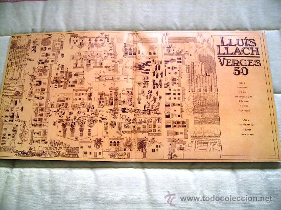 Discos de vinilo: LLUIS LLACH - VERGES 50 (LP) - Foto 3