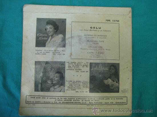 Discos de vinilo: Singel Gelu 1962 - Foto 2