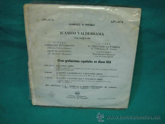 Discos de vinilo: Singels JUANITO VALDERRAMA 1961 - Foto 2
