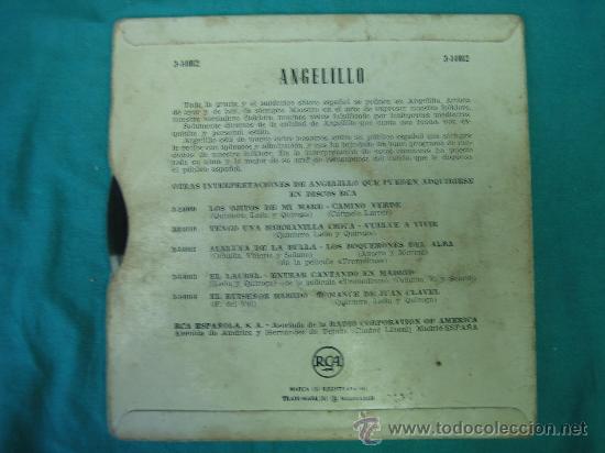 Discos de vinilo: Singels ANGELILLO - Foto 2