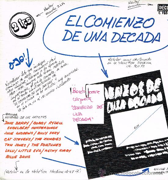 Discos de vinilo: El Comienzo de una d&eacute;cada - Doble Lp 1978 - - Foto 1