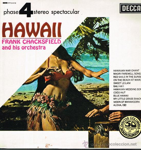 Discos de vinilo: Frank Cahcksfield - Hawaii - Lp 1976 - - Foto 1