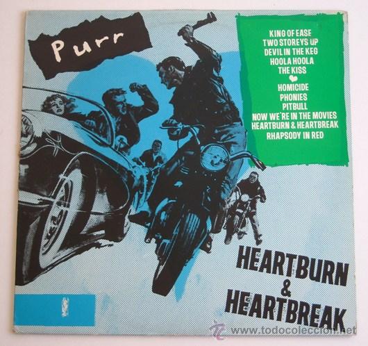Discos de vinilo: PURR - Heartburn & heartbreak (LP) - Foto 1