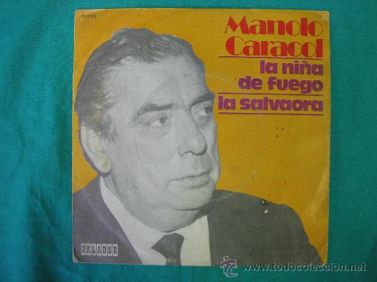 Discos de vinilo: Singels MANOLO CARACOL 1972 - Foto 1