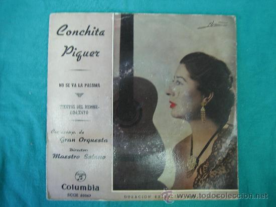 Discos de vinilo: Singels CONCHITA PIQUER - Foto 1