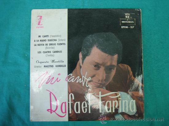 Discos de vinilo: Singels RAFAEL FARINA 1959 - Foto 1