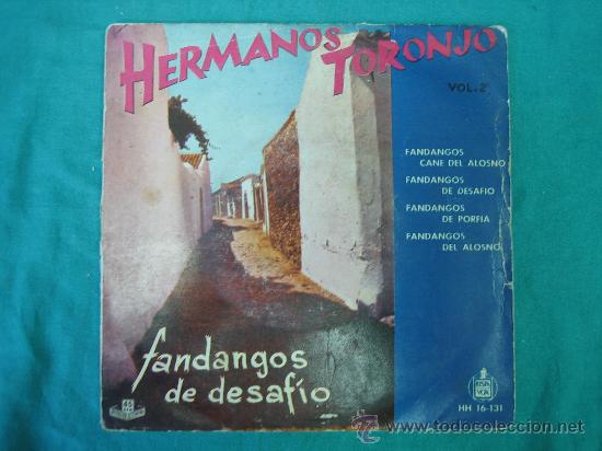 Discos de vinilo: Singels HERMANOS TORONJO 1960 - Foto 1