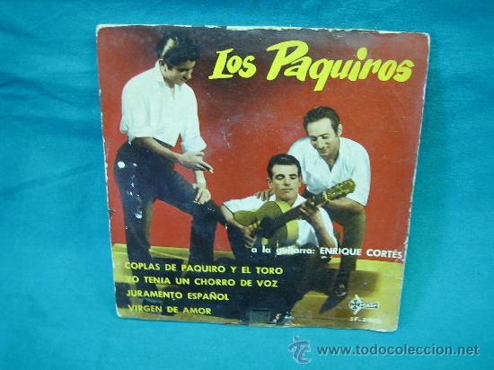 Discos de vinilo: Singels LOS PAQUIROS 1961 - Foto 1