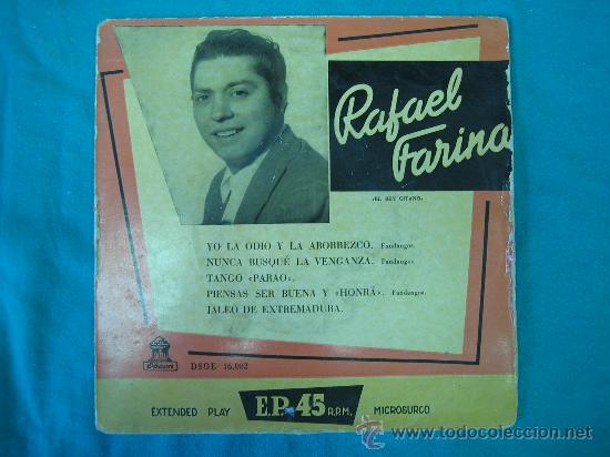 Discos de vinilo: Singels RAFAEL FARINA - Foto 1