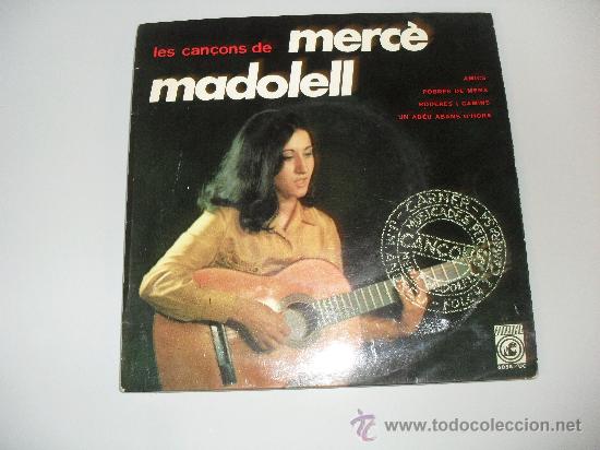 Discos de vinilo: MERCE MADOLELL - AMICS + 3 EP 1967 ( DEDICATORIA Y FIRMA ) - Foto 1