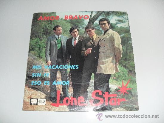 Discos de vinilo: LONE STAR - AMOR BRAVO + 3 EP - Foto 1