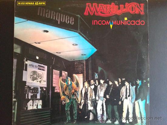 Discos de vinilo: MARILLION, INCOMUNICADO - MAXI SINGLE DE VINILO - Foto 1