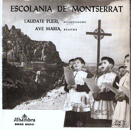 Discos de vinilo: ESCOLANIA DE MONTSERRAT A&Ntilde;O 1962 - Foto 1