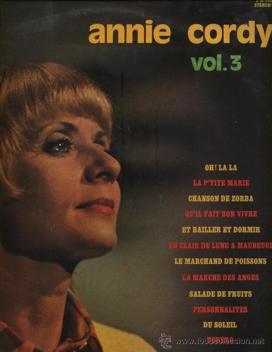 Discos de vinilo: Annie Cordy - Vol. 3 - Oh! La la - Foto 1