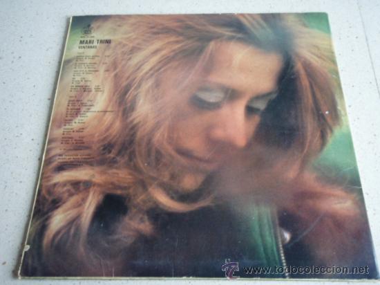 Discos de vinilo: MARI TRINI  VENTANAS  1973 - ESPA&Ntilde;A LP33 HISPAVOX - Foto 2