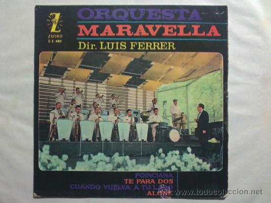 Discos de vinilo: ORQUESTA MARAVELLA DE LUIS FERRER - EP DE VINILO - Foto 1