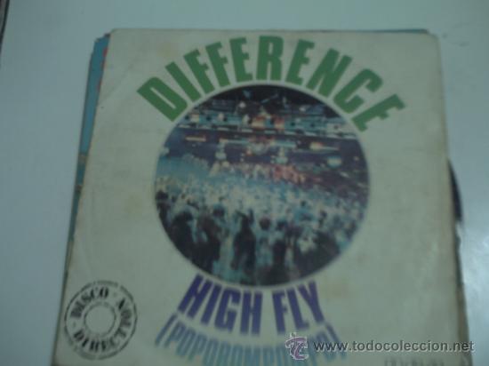 Discos de vinilo: DIFFERENCE,HIGH FLY,DEL 79/SINGLE PEPETO - Foto 1
