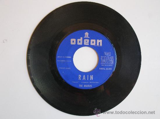 Discos de vinilo: SINGLE - THE BEATLES - &rdquo;PAPERBACK WRITER&rdquo; - &rdquo;RAIN&rdquo; - A&Ntilde;O 1966. - Foto 4