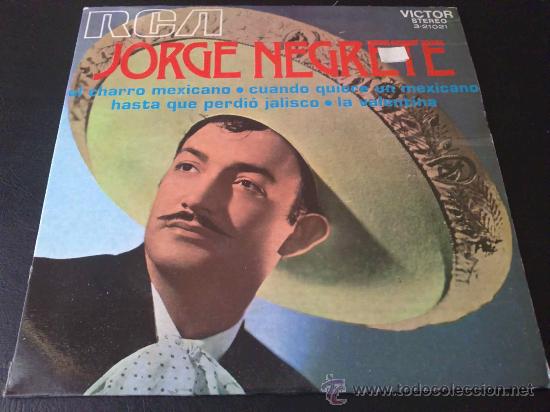 Discos de vinilo: JORGE NEGRETE, EL CHARRO MEXICANO. EP COMO NUEVO - Foto 1
